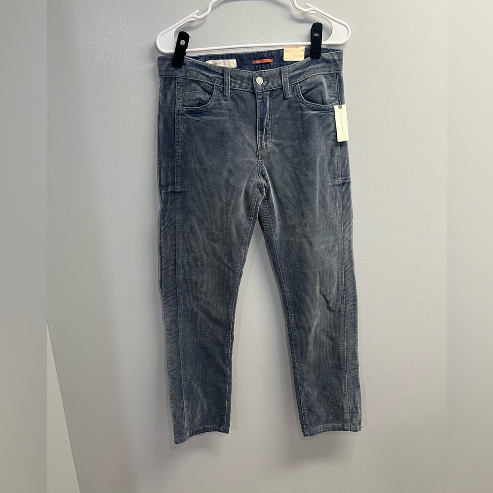 Pilcro Gray Straight Leg Pants